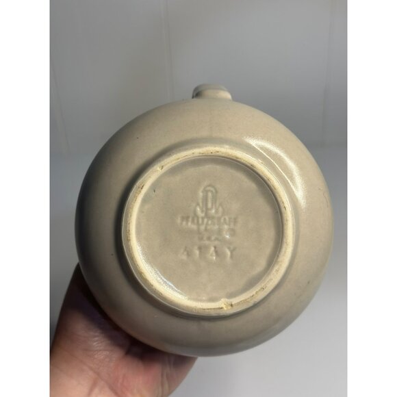 VTG Pfaltzgraff Yorktowne Stoneware Pitcher Gravy Boat 4" - Blue Floral Pattern - Picture 4 of 6